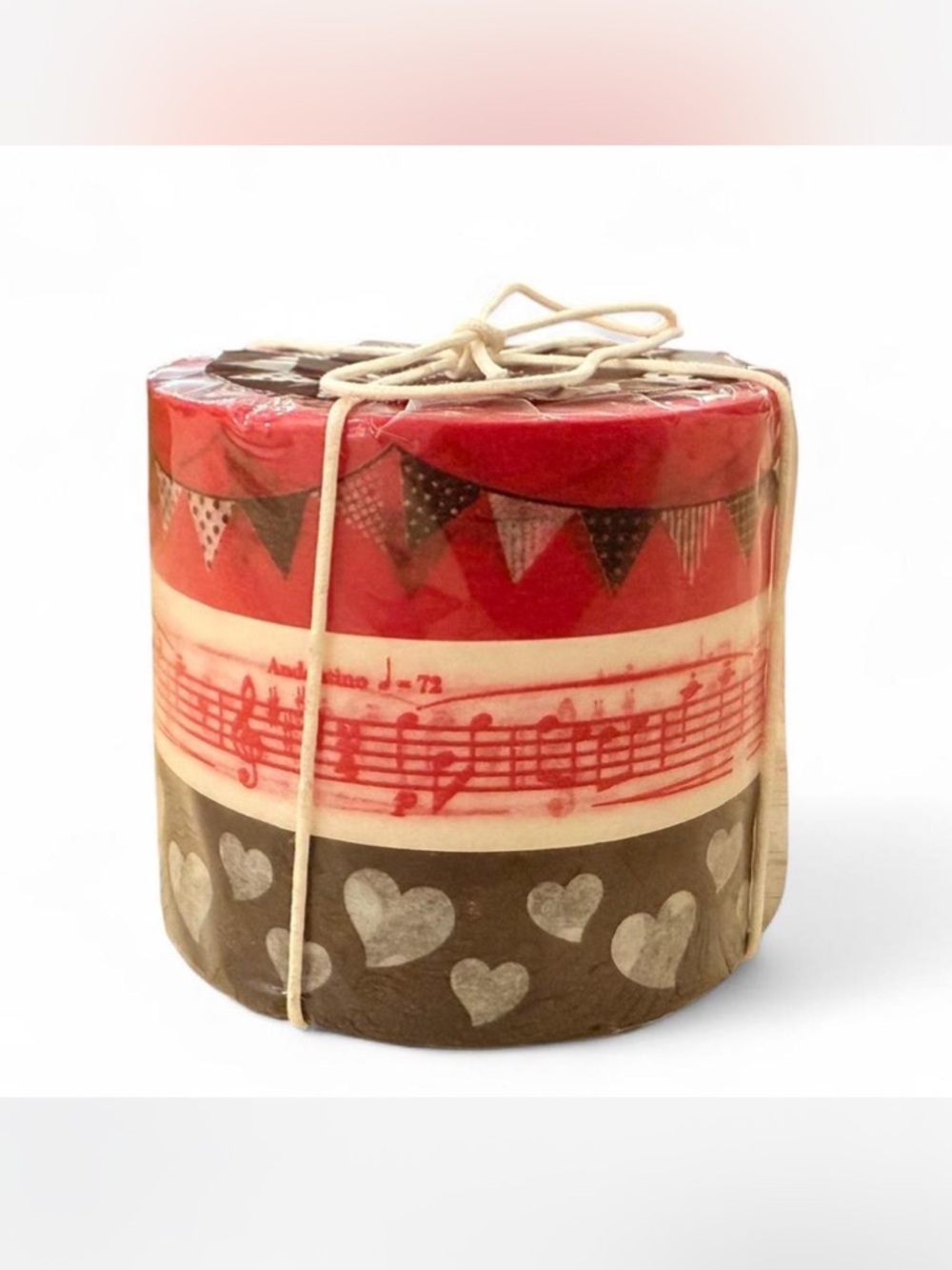 Decorative Japanese masklung washi tape music note design